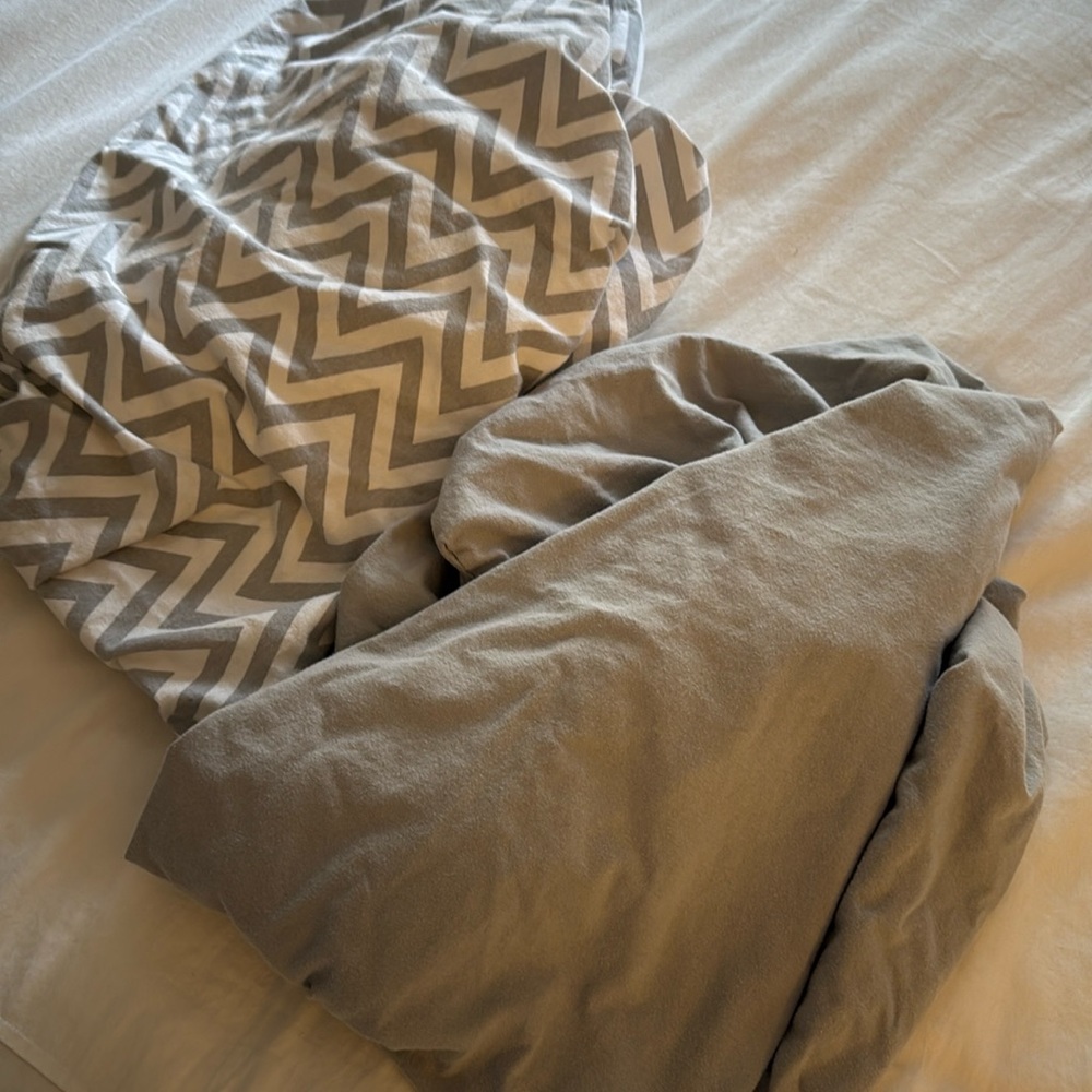 Cloud island soft Jersey crib sheets